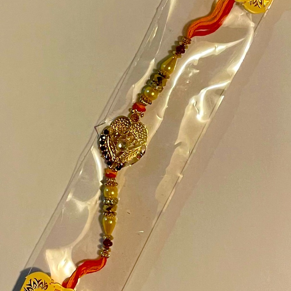 Designer Hand Crafted Rakhi Bracelet